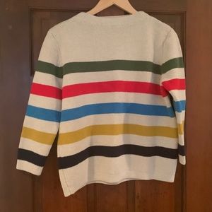 Frances Valentine Boatman Sweater Natural Multi